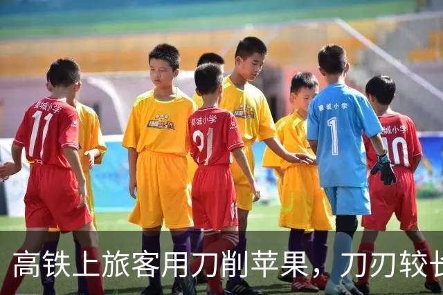 高铁上旅客用刀削苹果，刀刃较长！网友质疑“这是可以带的吗”，已向12306投诉